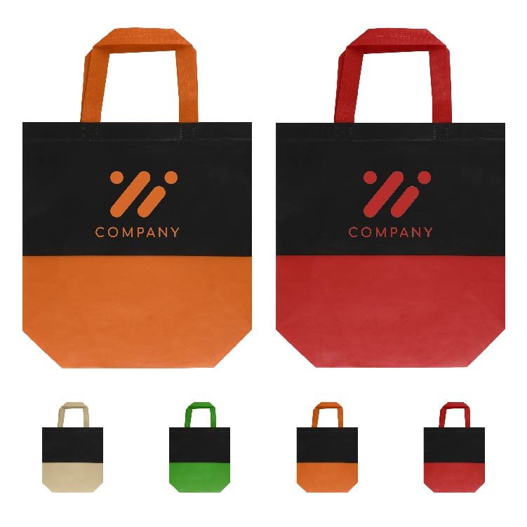 Two-Toned Laminated Promo Tote Bag - Image 2