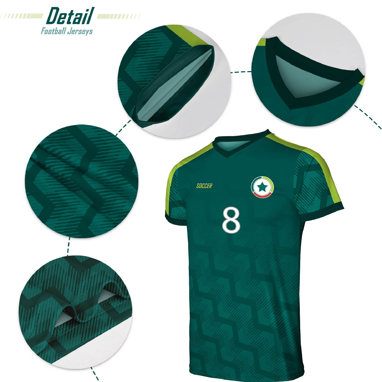 Sublimated Performance Soccer Team Jersey - Image 2