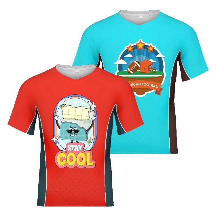 Custom Performance Crew Neck Sublimation T-Shirt