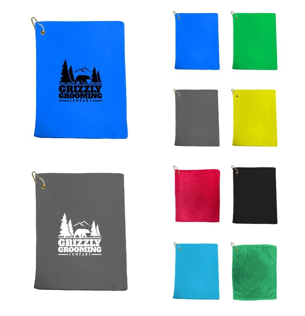 15x18 Velour Stadium Rally Towel, 1.5lbs. Hemmed