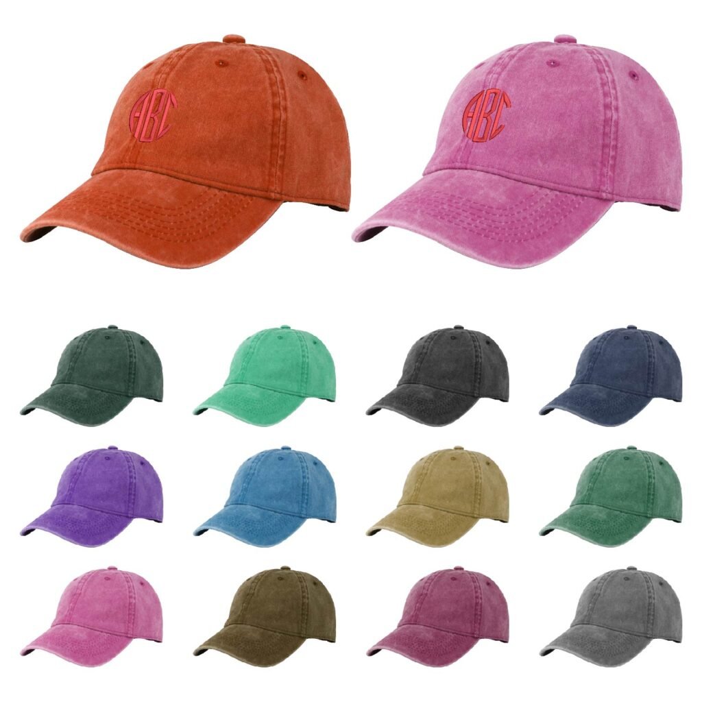 Unstructured Cotton Pigment Dad Cap