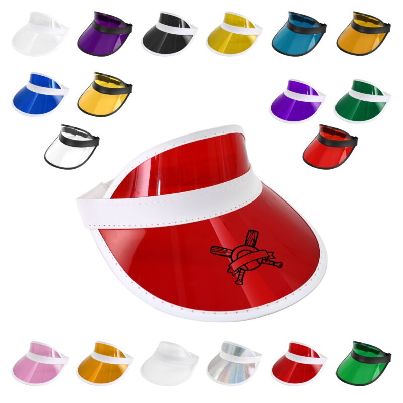 Clear PVC Sun Visor Cap
