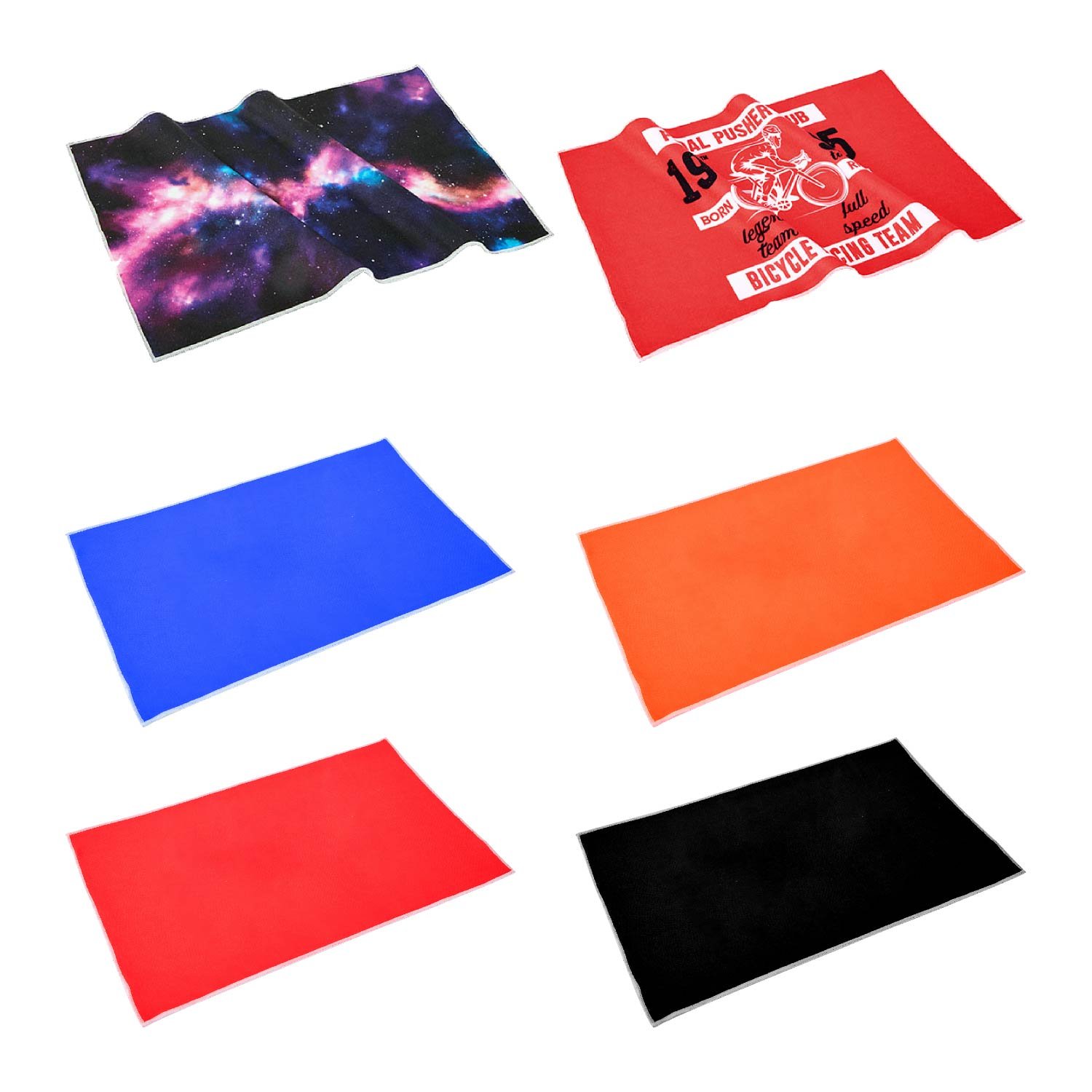 Sublimated Microfiber Rally Towel
