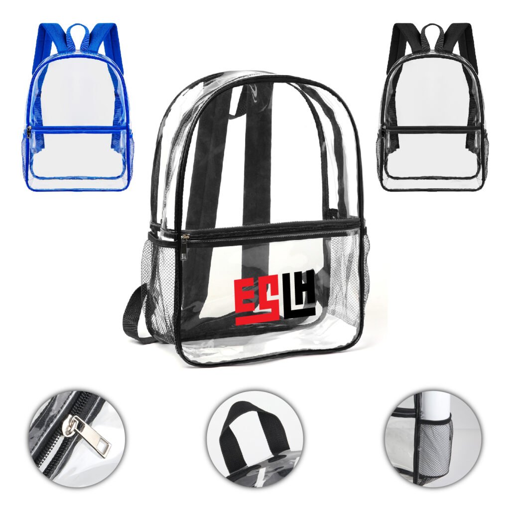 PVC Clear School Backpack