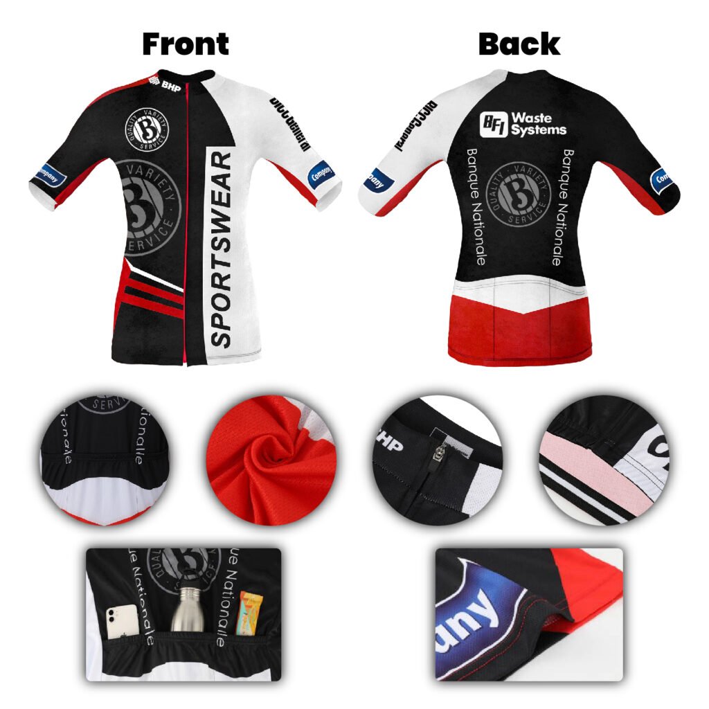 Unisex Custom Cycling Jersey Shirt