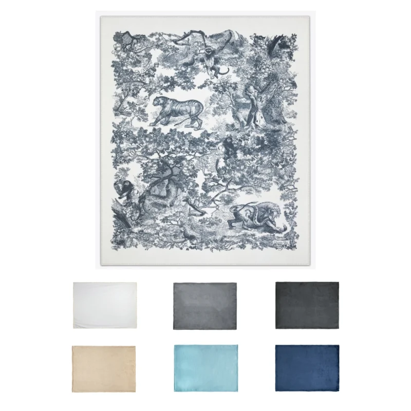 Custom Plush Flannel Sublimation Blanket