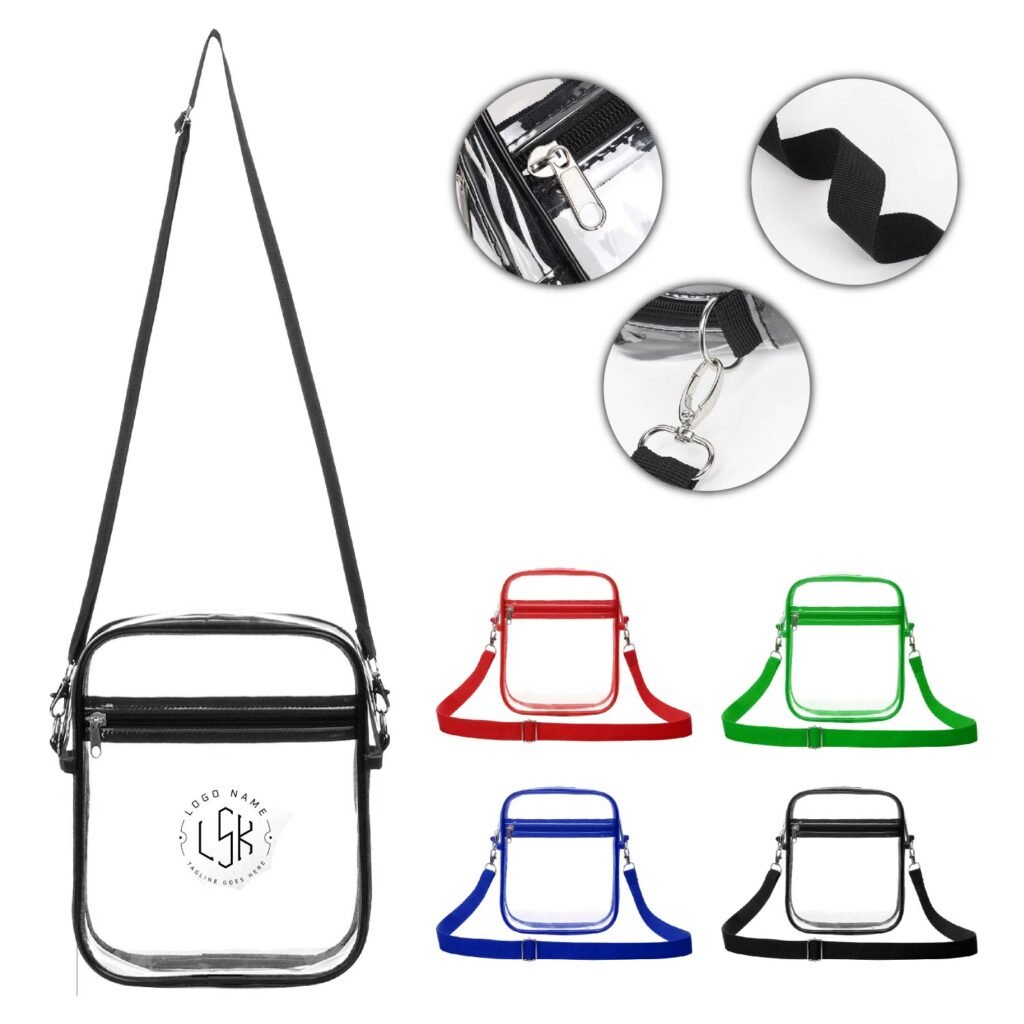 Transparent Stadium Crossbody Bag