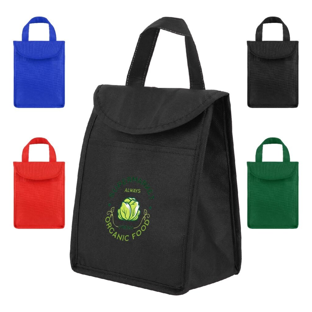 Thermal Non-Woven Insulated Lunch Tote Bag