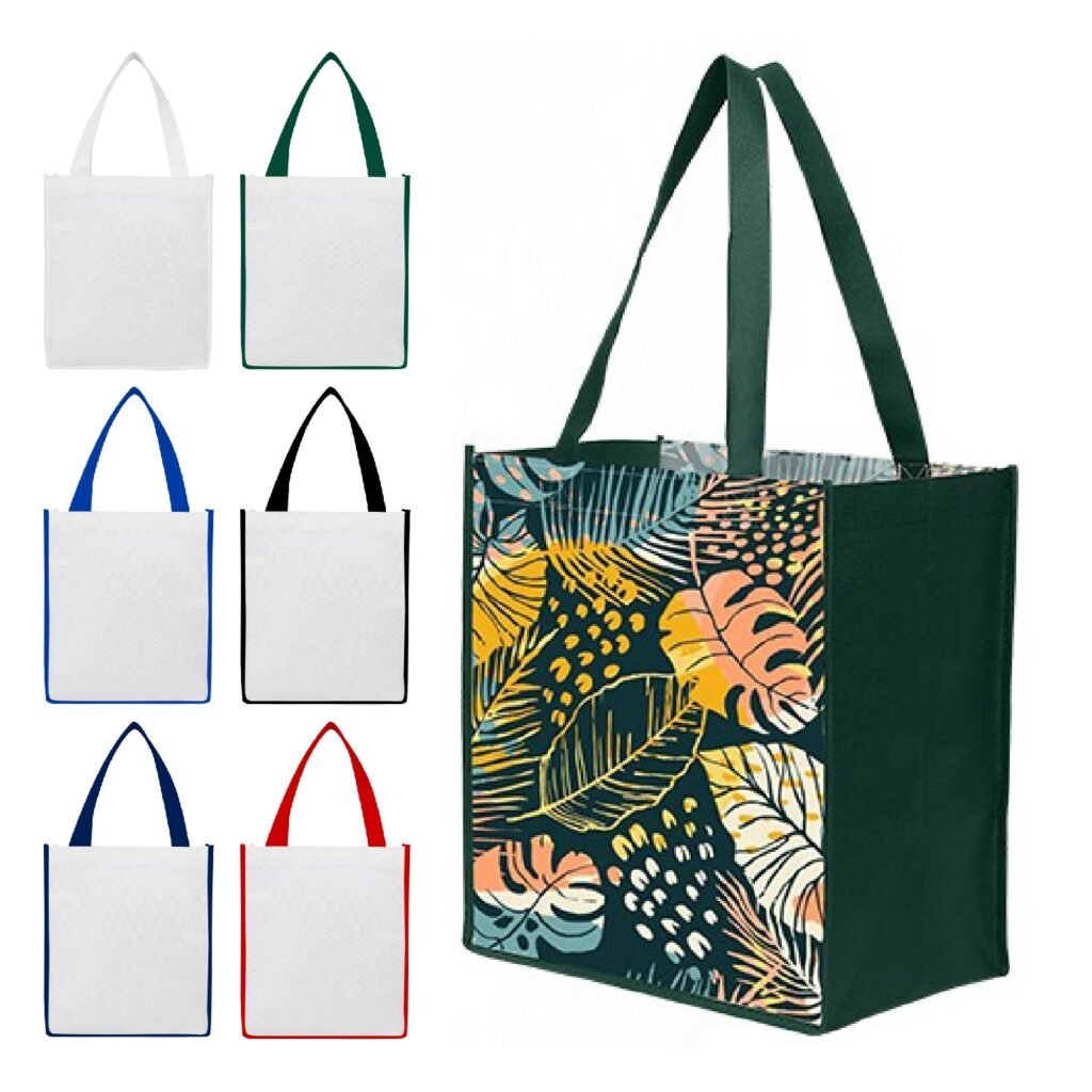 Full Color Laminated Non-Woven Tote Bag