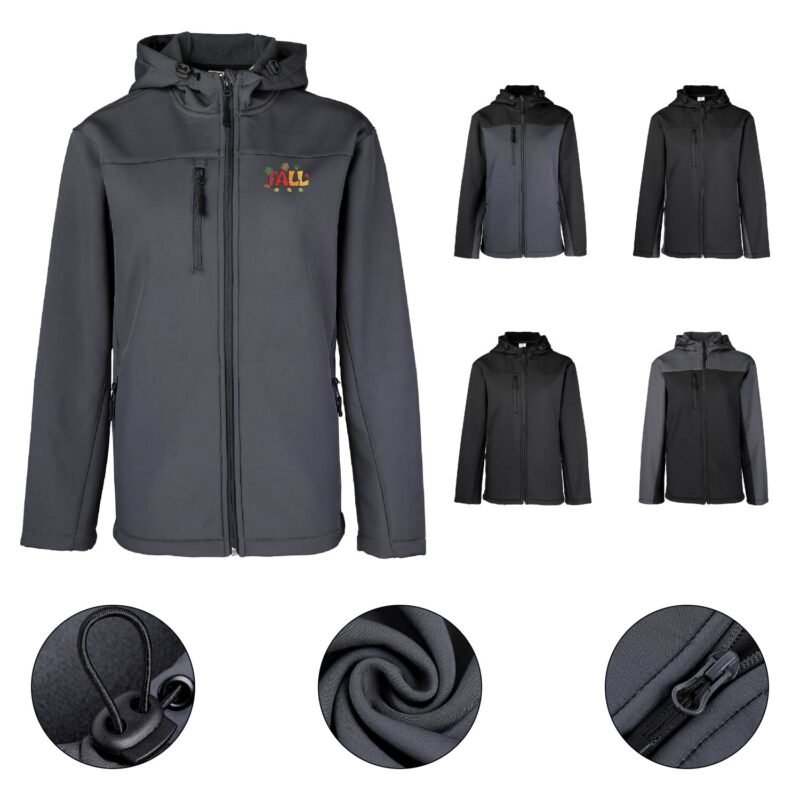 Men’s Soft Shell Hooded Jacket