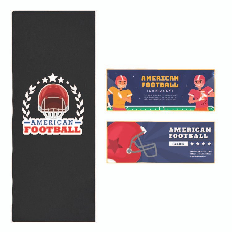 Custom Mesh Cooling Towel