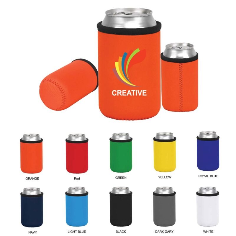 Premium Neoprene 12 oz Collapsible Can Cooler