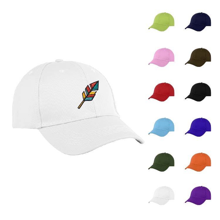 Custom Baseball Cap 6 Panel Structured Cotton