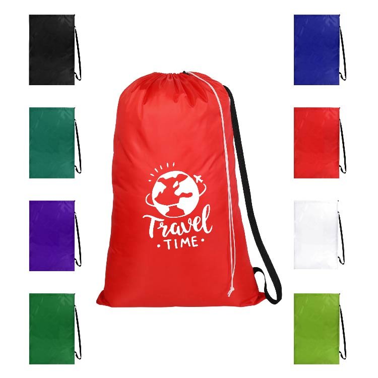 School And Gym Drawstring Laundry Bag