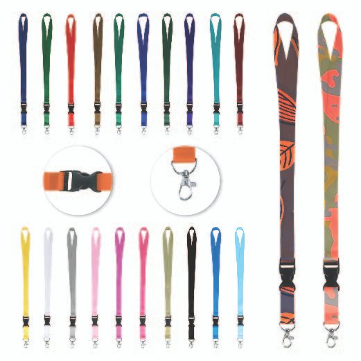 School ID Lanyard with Hook & Buckle