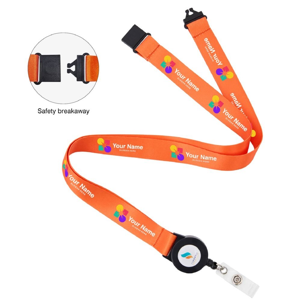 Lanyard with Badge Reel for School ID Programs