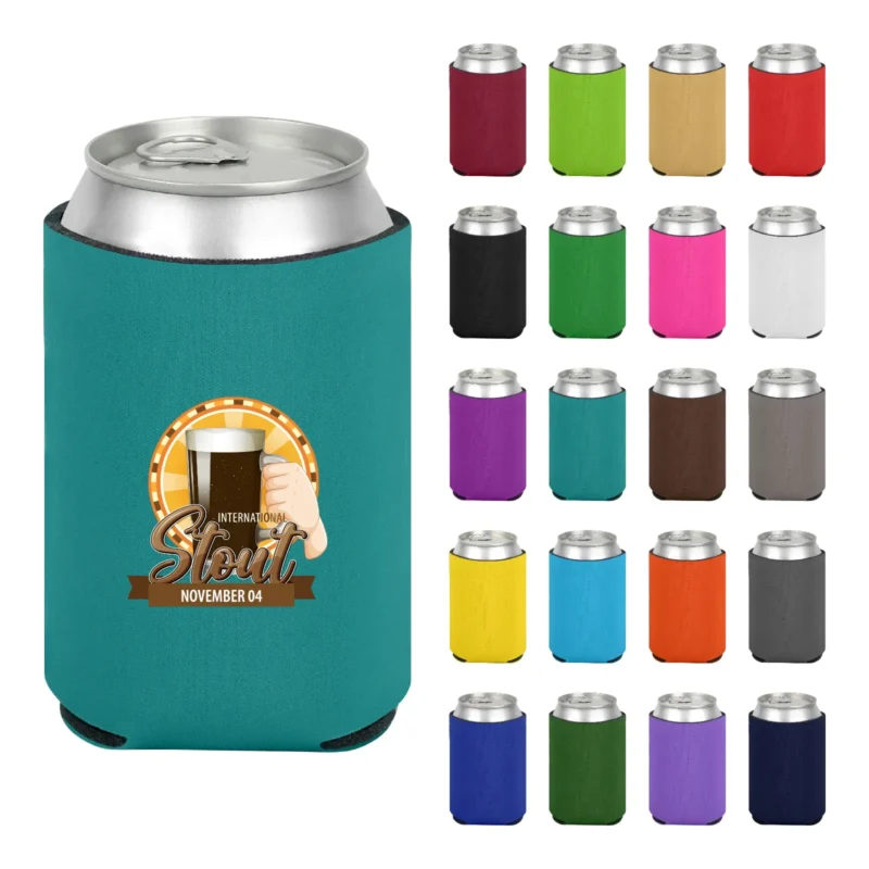 Personalized Full Color Foam Can Cooler