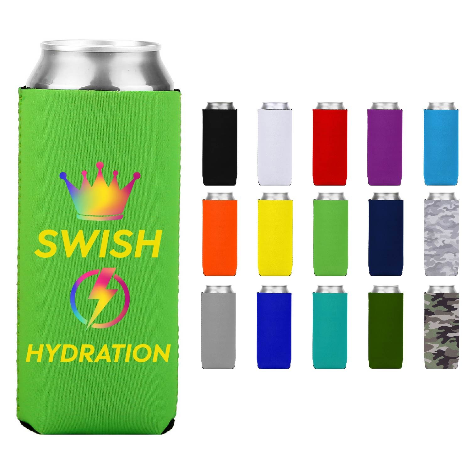 Deluxe Neoprene Tall Boy Cooler for Events